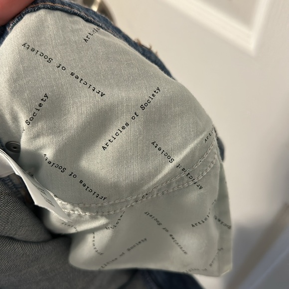 NWT Articles of society Lyla Hi rise wide leg color Kroll size 31 - Picture 10 of 10